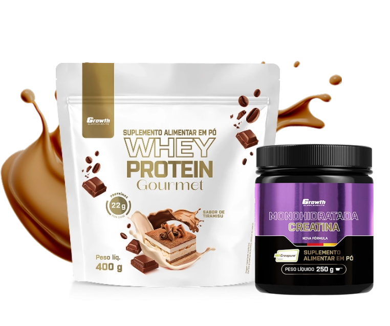 Whey Protein Gourmet sabor tiramisu